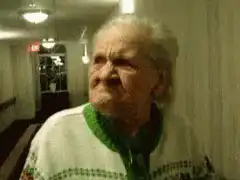 Nana screaming in hallway