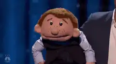 Puppet with big ears