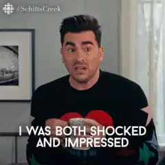David Rose shocked and impressed