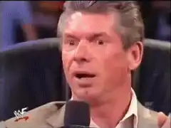 Vince McMahon shocked face