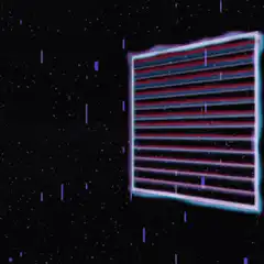 Astronaut flying into a portal
