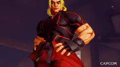 Gouken fighting stance animation