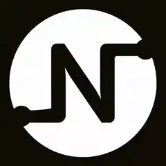 Noderunners logo glitch animation