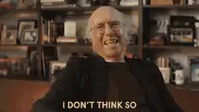 Larry David I Don't Think So