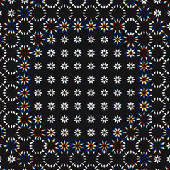 Colorful geometric pattern animation