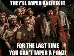 You Can't Taper a Ponzi