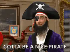Nice Pirate Smoking Pipe