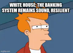 Fry White House Banking System Sound Resilient
