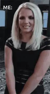 Britney Spears awkward smile