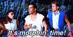 It's morphin' time! Power Rangers