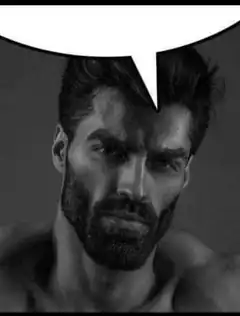 Man with speech bubble