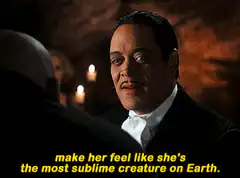 Count Dracula makes her feel sublime