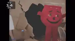 Kool-Aid Man breaks wall saying oh yeah
