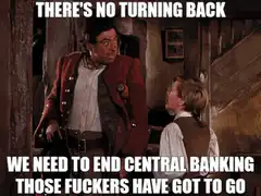 There's No Turning Back Central Banking