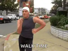 Walk Time Man