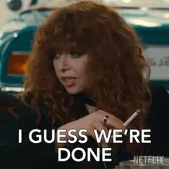 I guess we're done