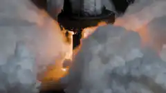 Bitcoin rocket explosion