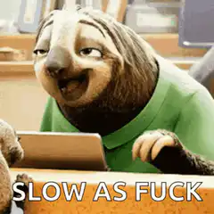 Flash the Sloth Slow as Fuck