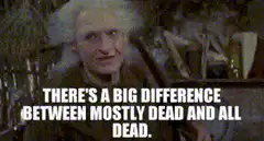 Doc Brown mostly dead all dead