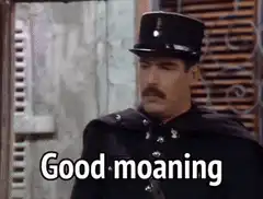 Good moaning Inspector Clouseau