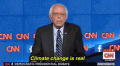 Bernie Sanders Climate Change is Real