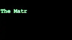 The Matrix has you text animation