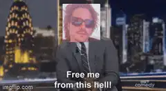 Johnny Depp Free Me From This Hell