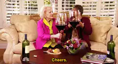 Betty White and Bea Arthur Cheers
