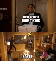 New People From TikTok Nostr