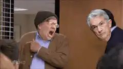 Bill Gates yells at Jerome Powell