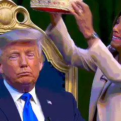 Kamala Harris crowns Donald Trump
