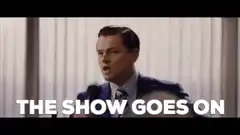 The Show Goes On Leonardo DiCaprio