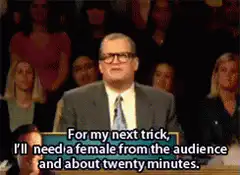 Judge Judy asks for a female from the audience