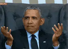 Obama shrugging hands