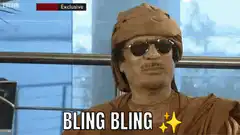 Gaddafi Bling Bling