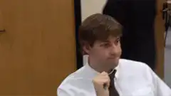 Jim Halpert office pen gesture