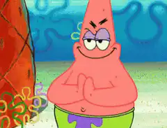 Patrick Star smug face