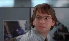 Steve Carell as Michael Scott nodding