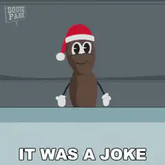 South Park poop emoji Santa It Was A Joke