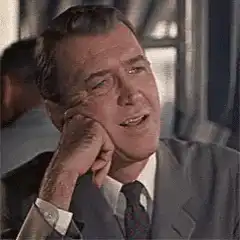 James Stewart thoughtful face
