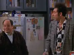 George Costanza leaves apartment