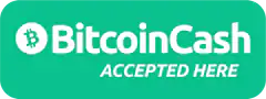 Bitcoin Cash Accepted Here Sign