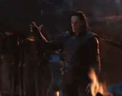 Loki summons the Tesseract