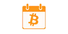 Bitcoin calendar icon