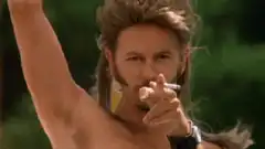 Beard Guy Pointing