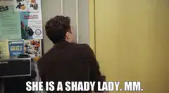 Michael Scott Shady Lady