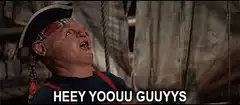 Popeye yelling HEEY YOOUU GUUYYS