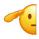 Emoji hand slap face
