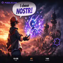 I chose NOSTR puzzle game