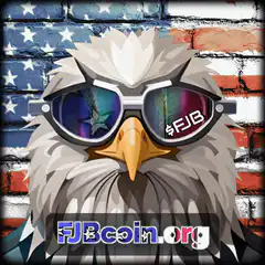 FJB Coin Eagle with Sunglasses